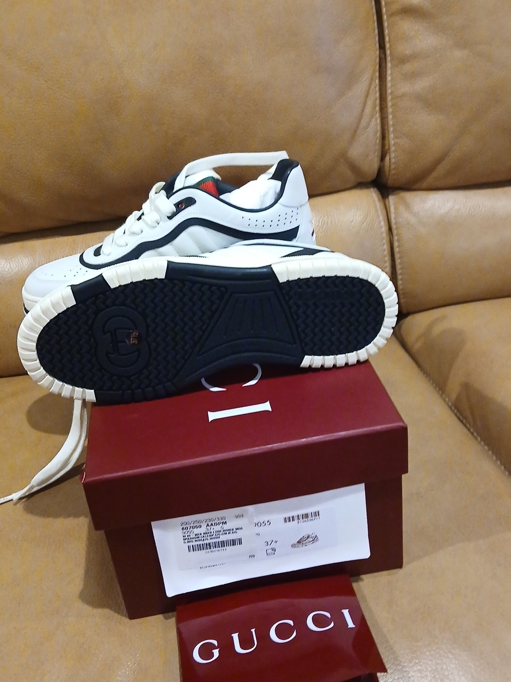 AUTHENTIC GUCCI RE-WEB WOMENS SNEAKERS
